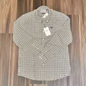 Barbour Men’s Finkle Tailored Shirt - Olive: Size Medium